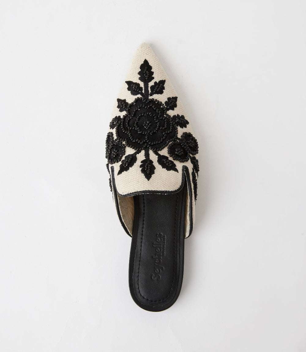Seychelles Around The World Embroidered Mules - Image 5