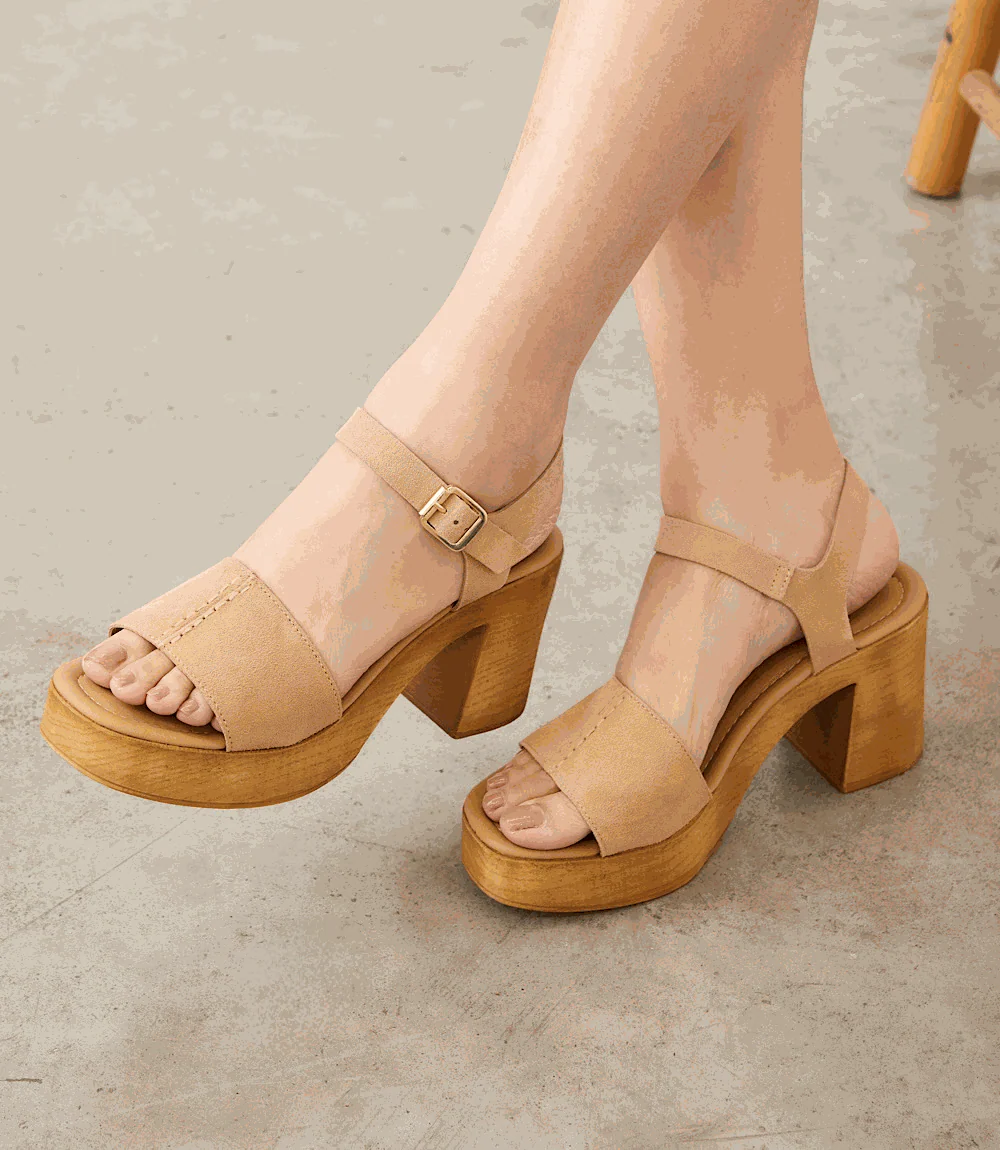 Seychelles Cityscape Block Sandals - Image 3