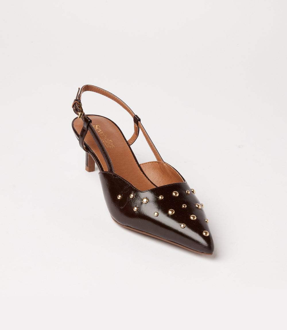 Seychelles Crawford Studded Slingback Heels - Image 2