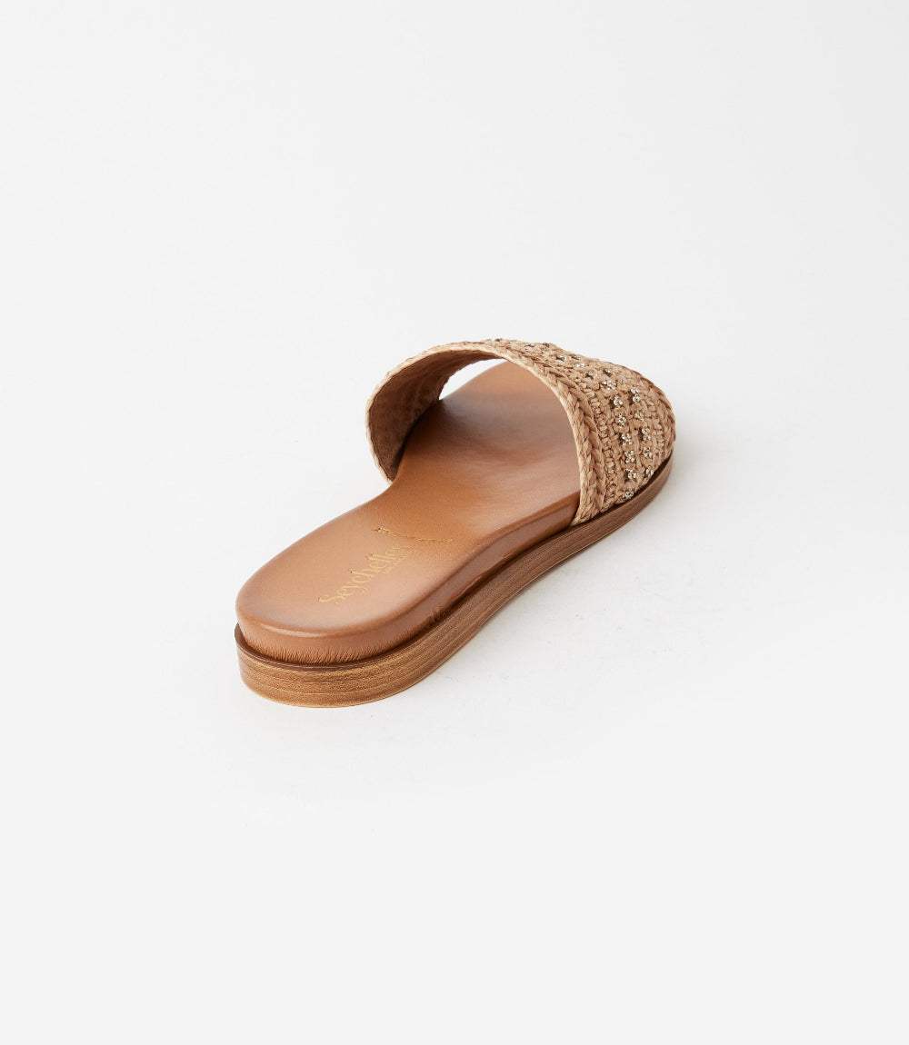 Seychelles Destination Boho Embellished Slides - Image 6