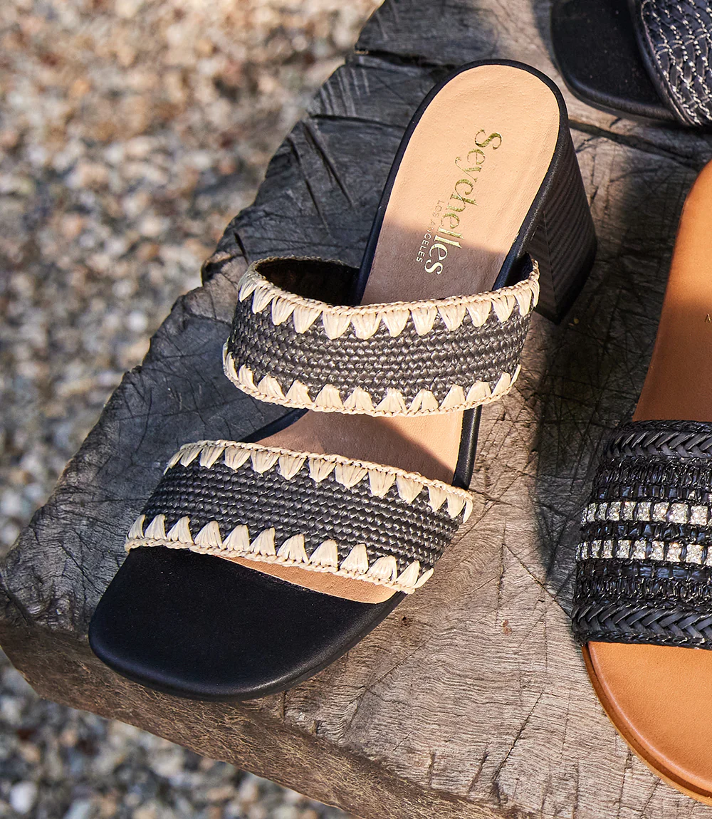 Seychelles Hattie Raffia Heel Sandals - Image 3