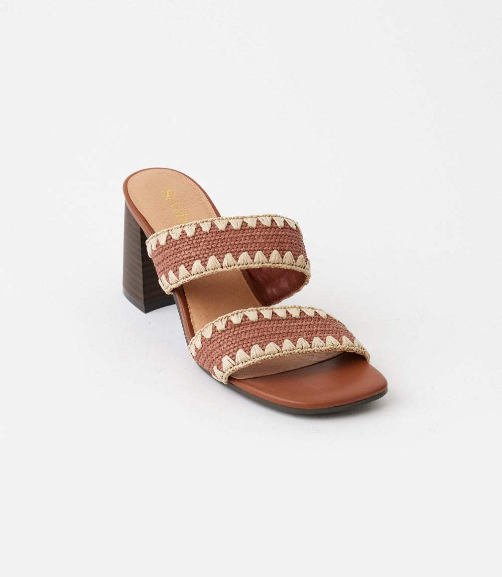 Seychelles Hattie Raffia Heel Sandals - Image 3
