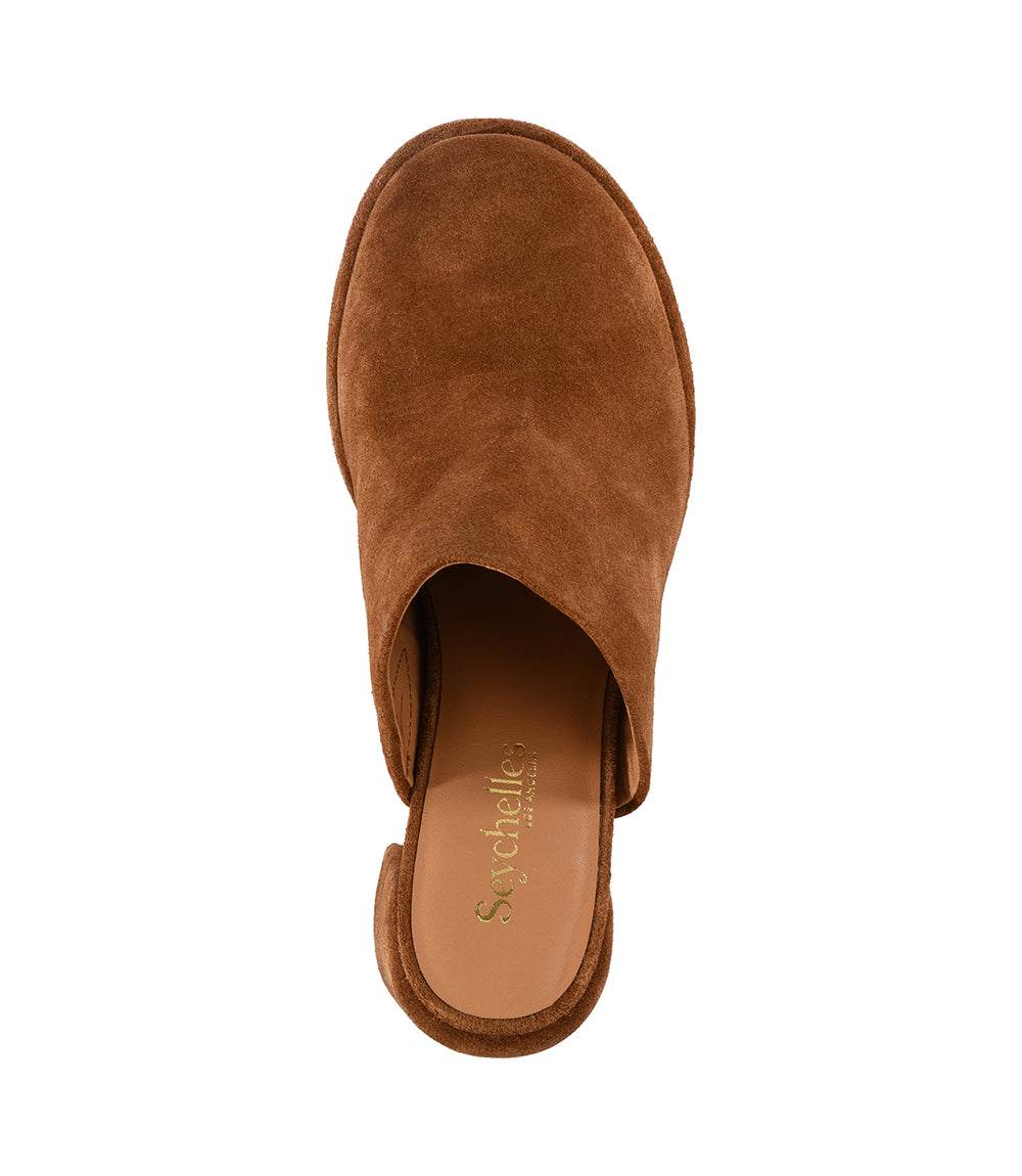 Seychelles Honor Suede High Heel Clogs - Image 4