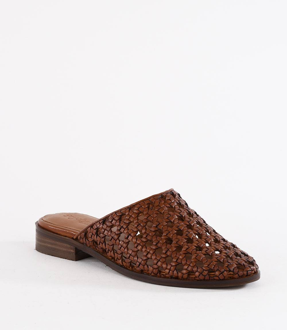 Seychelles Meet Me Half Way Woven Leather Mules - Image 7