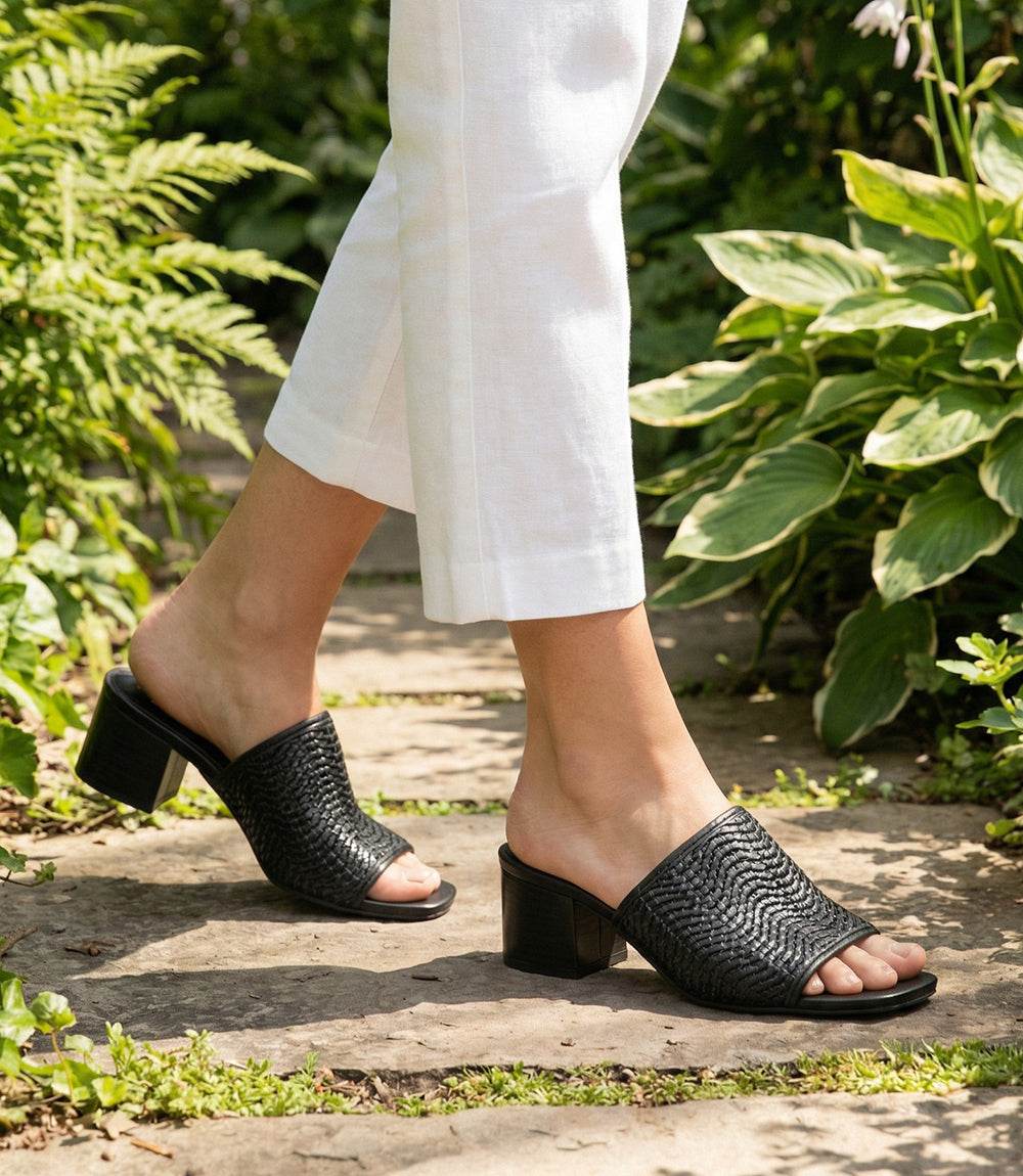 Seychelles Pepper 2 Woven Mid Heel Sandals