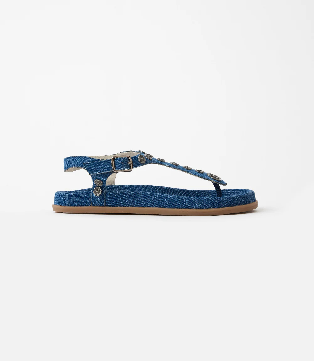 Seychelles Sunday Funday T-Strap Studded Sandals - Image 3