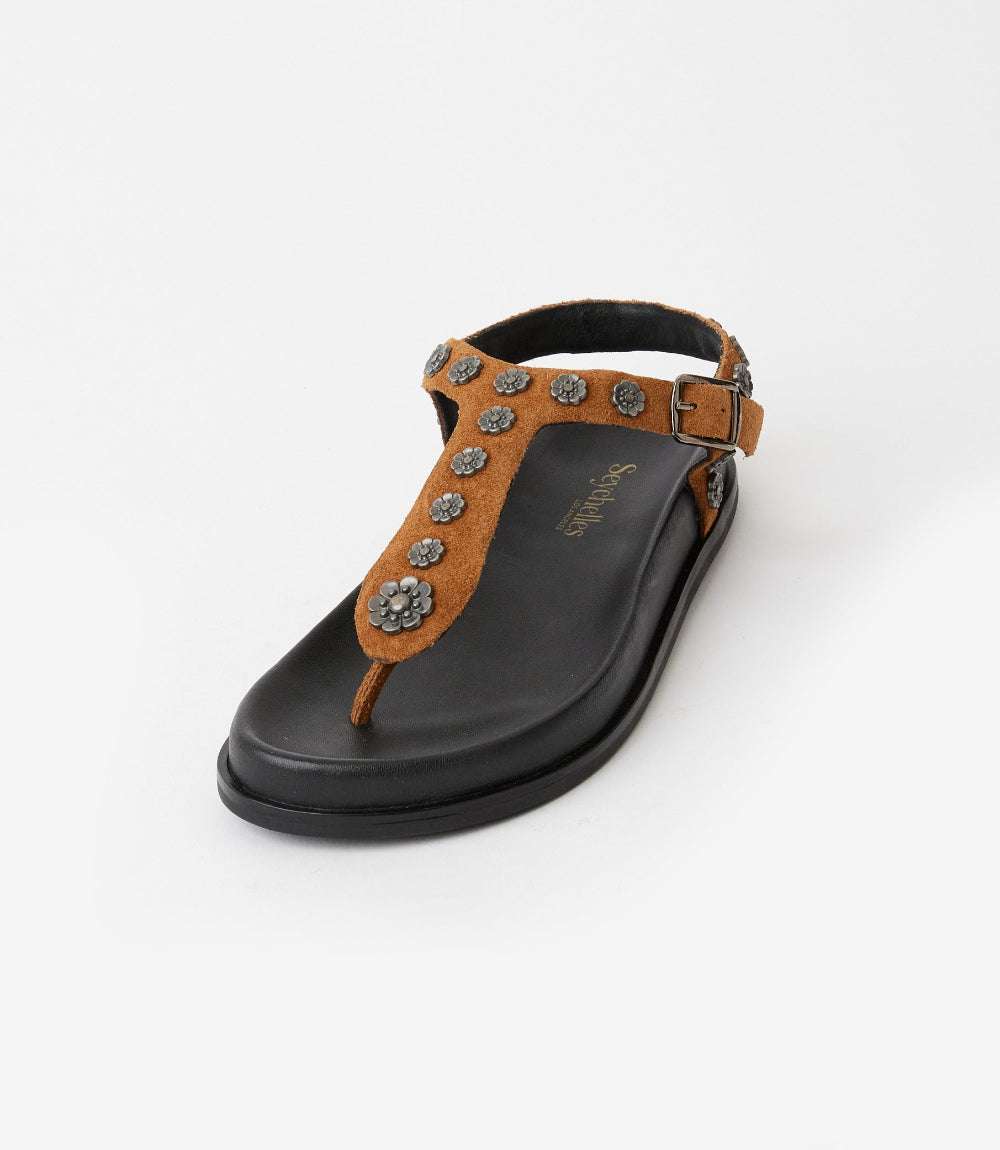 Seychelles Sunday Funday T-Strap Studded Sandals - Image 2