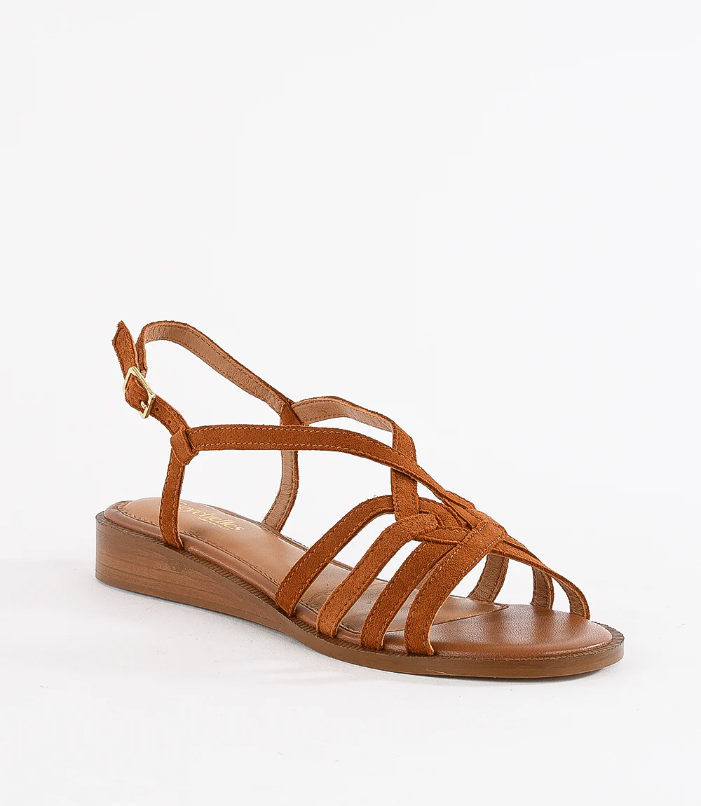 Seychelles Sunflower Fields Suede Wrap Sandals - Image 2