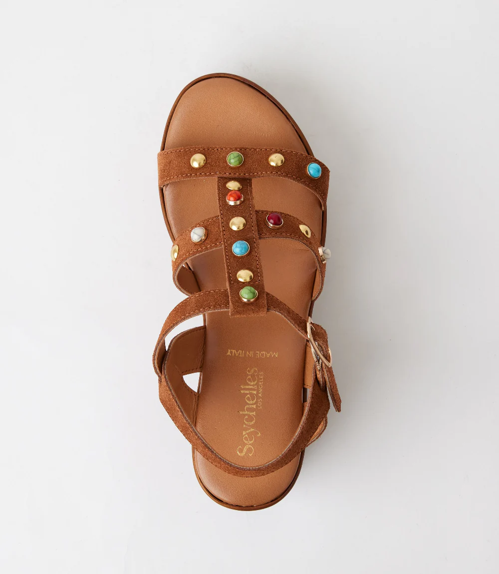 Seychelles Ticket To Ride Suede Wedge Sandals - Image 5