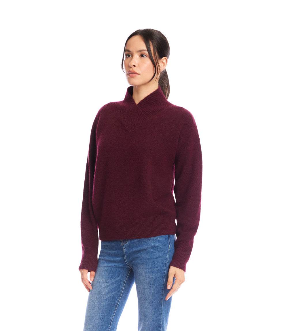 Shawl Collar Sweater - Image 3