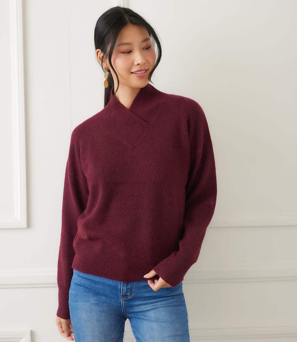 Shawl Collar Sweater - Image 5