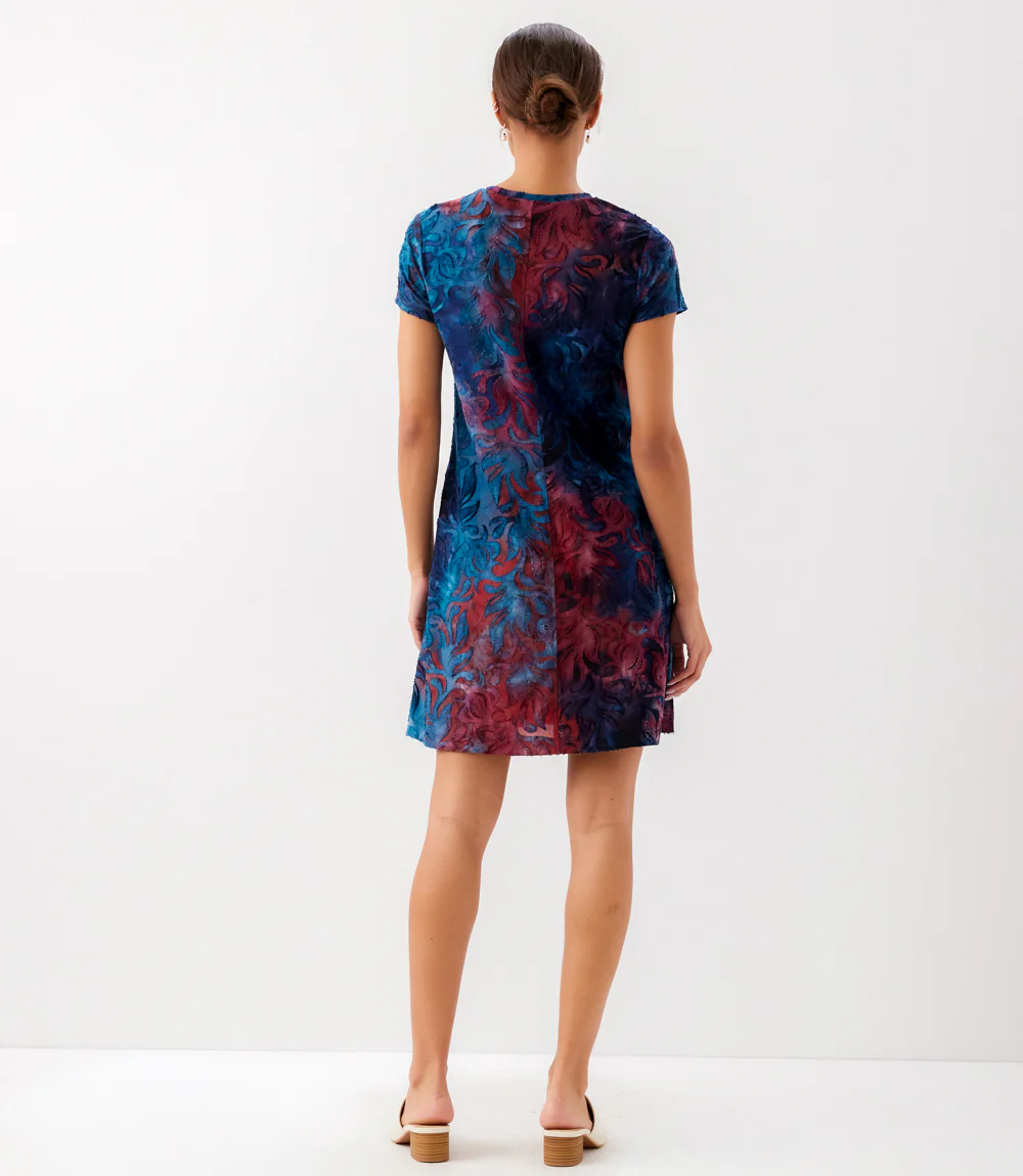 Short Sleeve A-Line Dress - Image 5