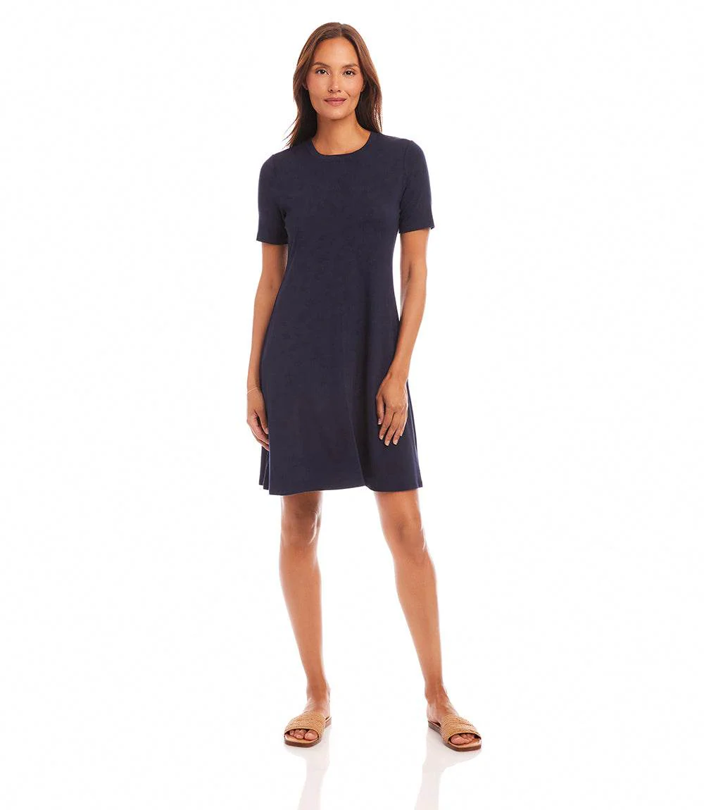 Short Sleeve A-Line Dress - Image 3