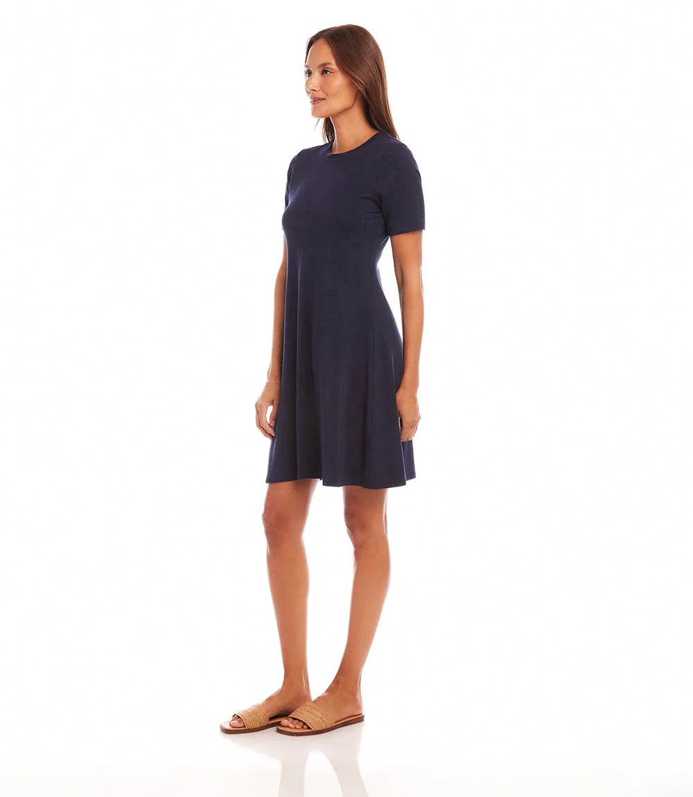 Short Sleeve A-Line Dress - Image 4