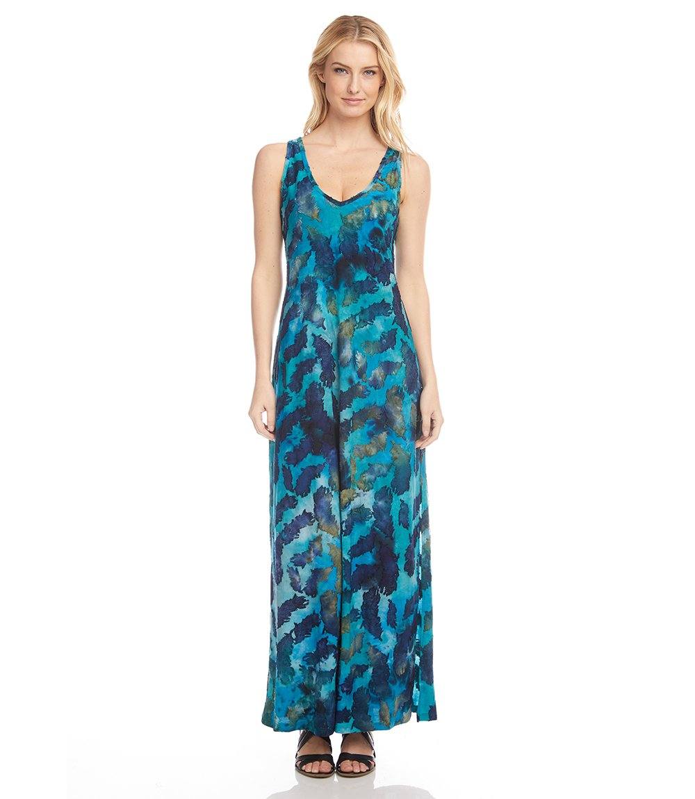 Side-Slit Burnout Maxi Dress - Image 3