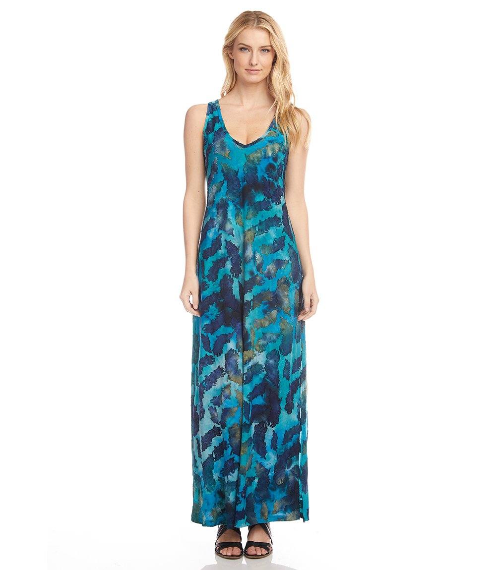 Side-Slit Burnout Maxi Dress - Image 9