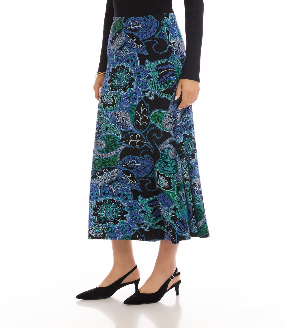 Side-Slit Midi Skirt - Image 2
