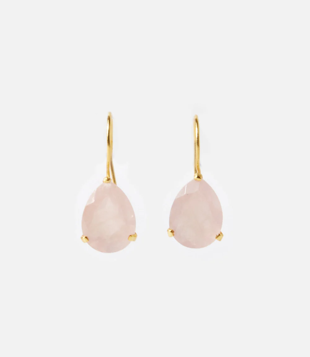 Sienna Teardrop Gemstone Earrings - Image 3