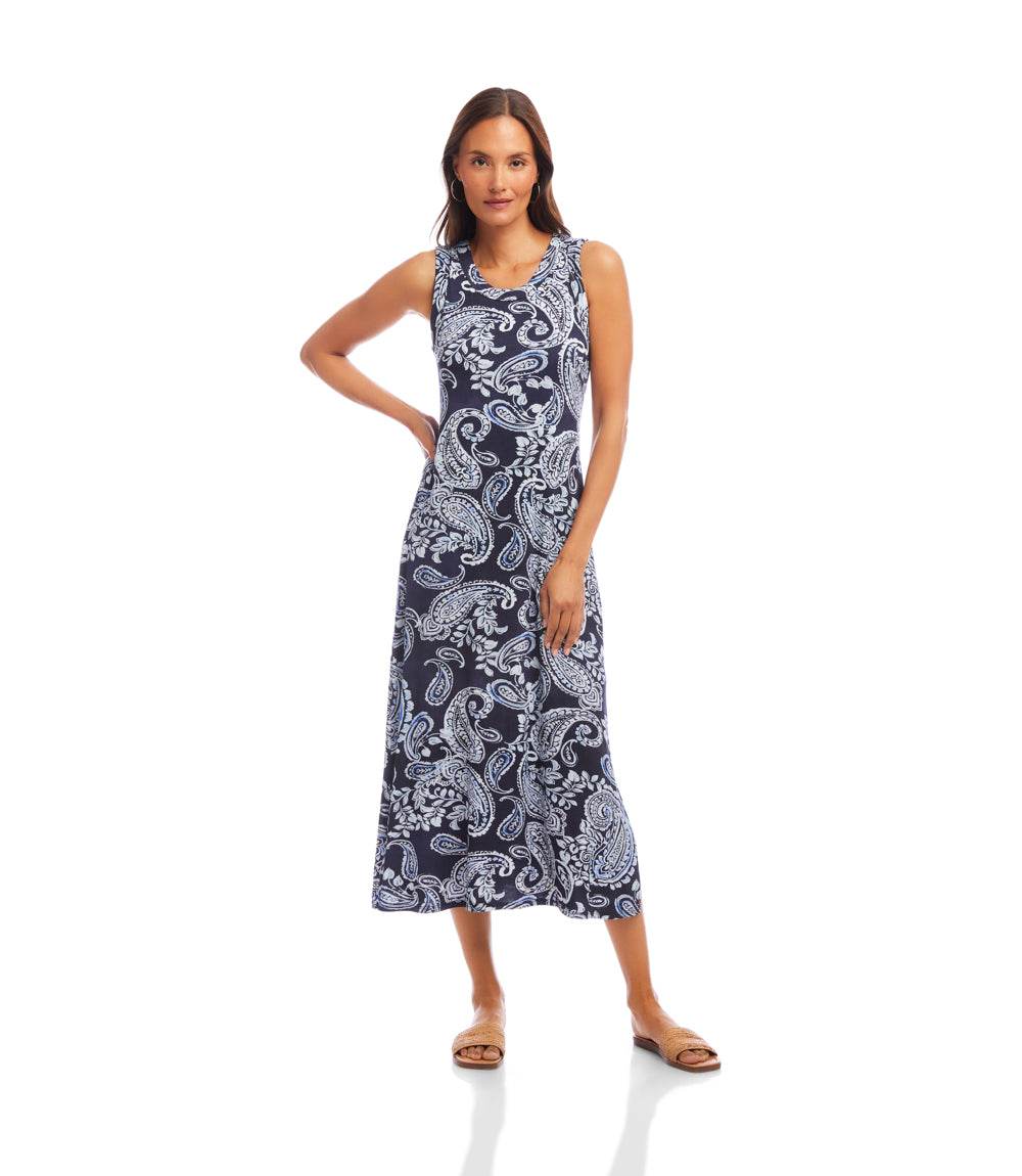 Sleeveless Midi Dress - Image 4