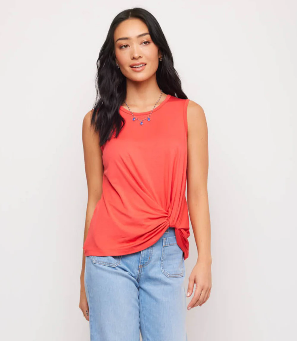 Sleeveless Pick-Up Top - Image 2