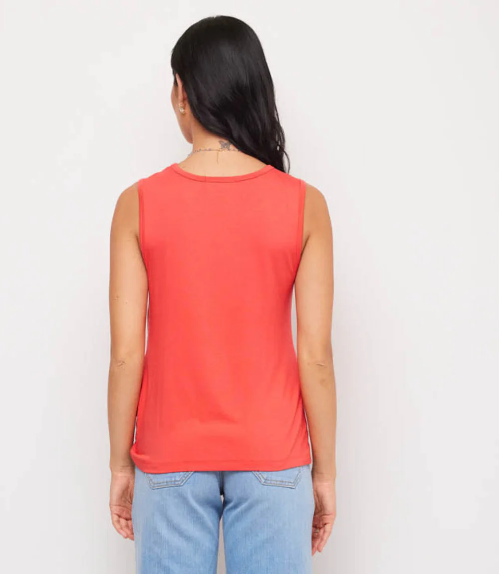 Sleeveless Pick-Up Top - Image 4