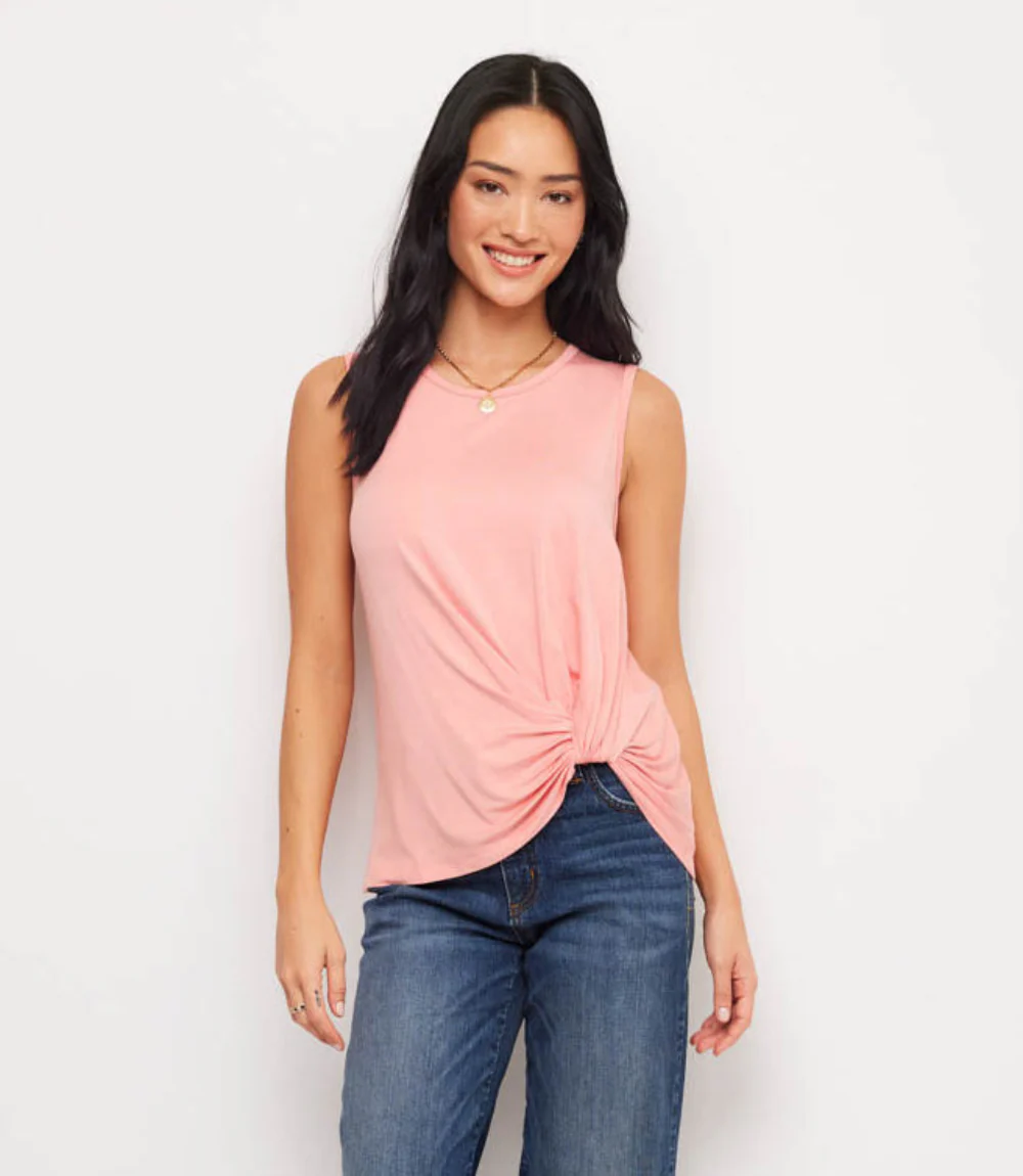 Sleeveless Pick-Up Top - Image 2