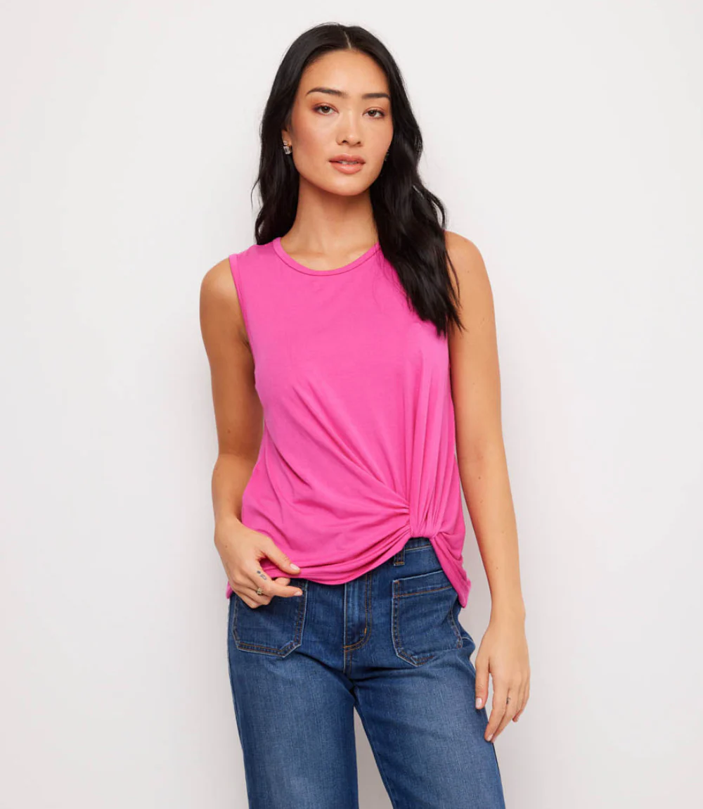 Sleeveless Pick-Up Top - Image 2
