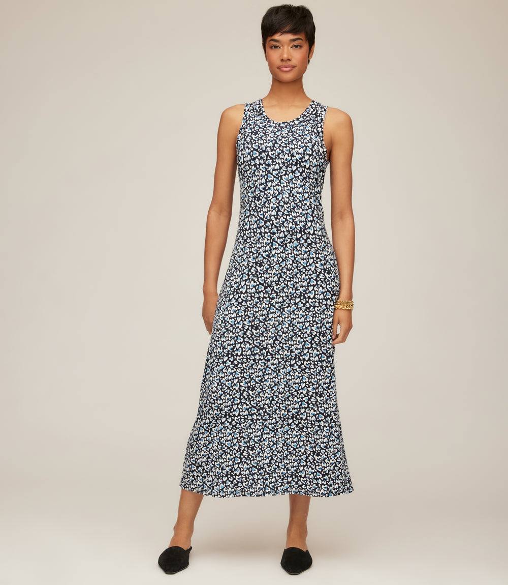 Sleeveless Side Slit Midi Dress - Image 10
