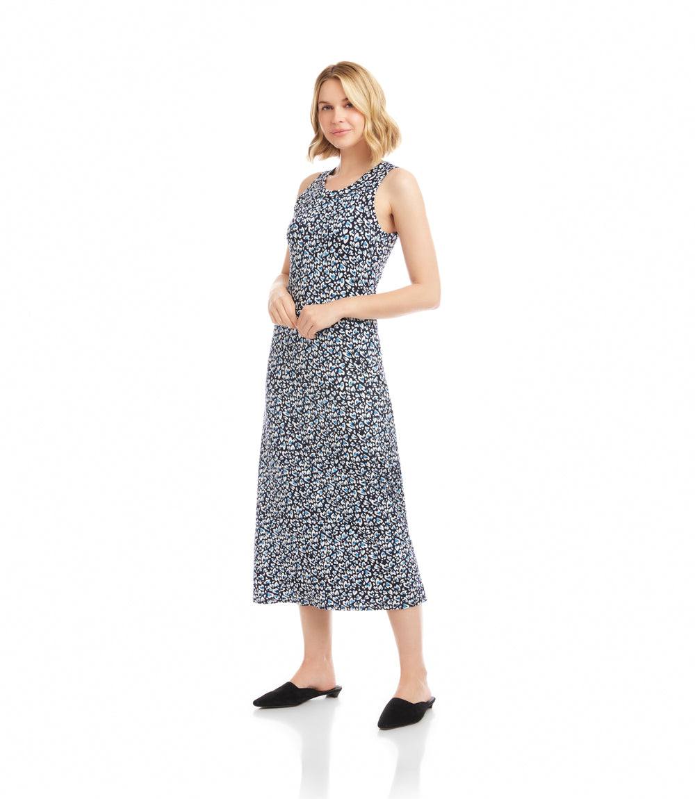 Sleeveless Side Slit Midi Dress - Image 7