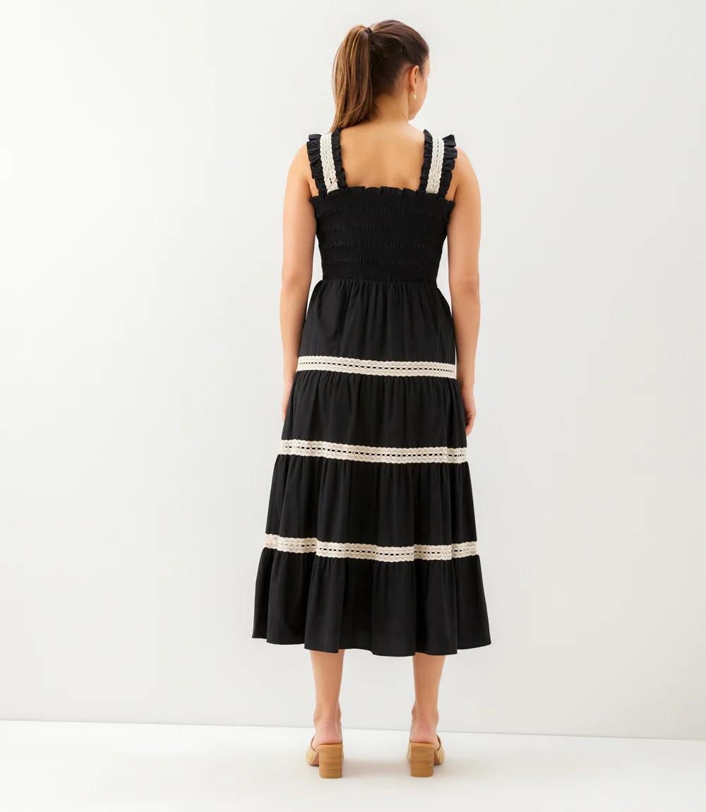 Sleeveless Tiered Midi Dress - Image 7
