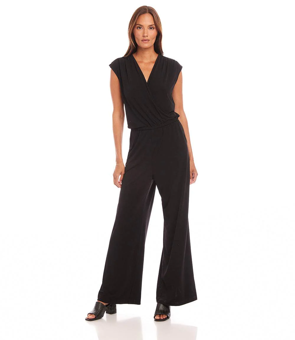 Sleeveless Travel Jersey Jumpsuit - Image 2