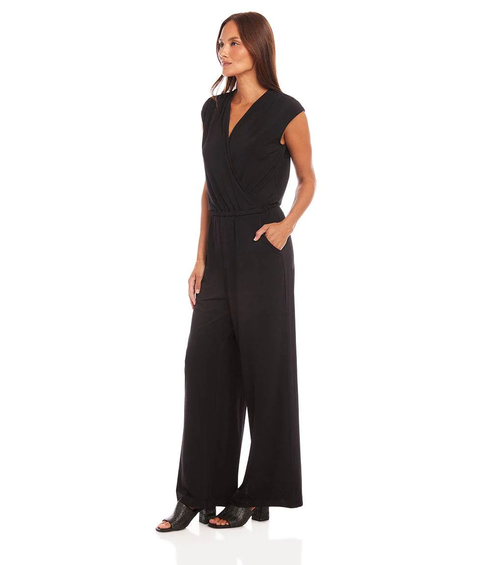 Sleeveless Travel Jersey Jumpsuit - Image 3