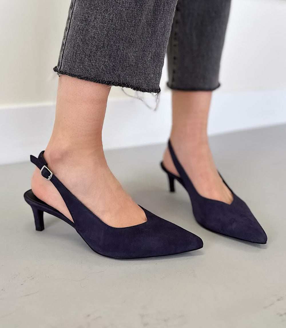 Seychelles Slingback Stacked High Heels - Image 10