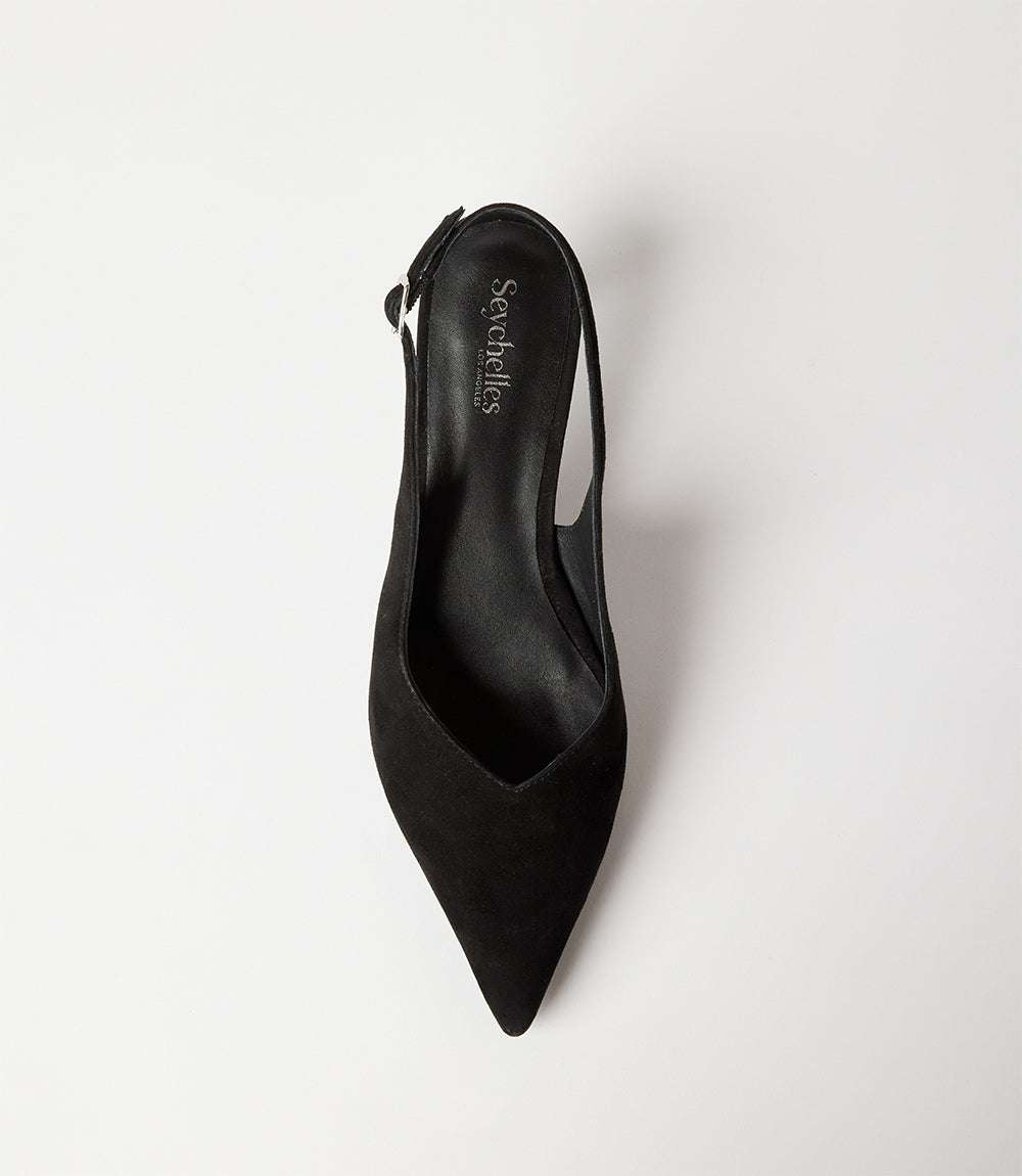 Seychelles Slingback Stacked High Heels - Image 8
