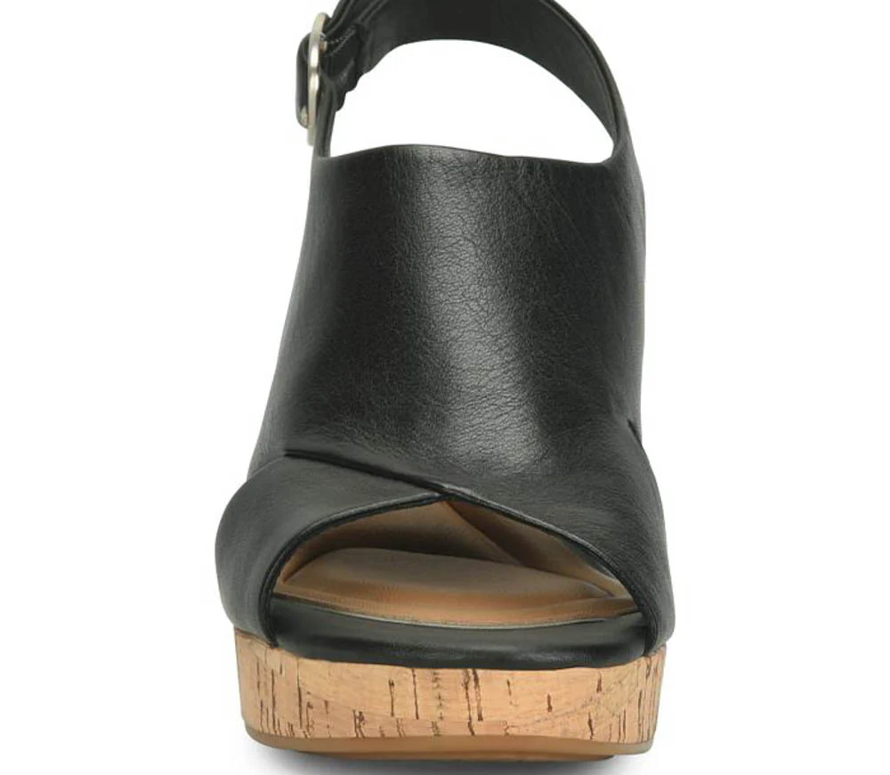 Sofft Liv Criss-Cross Leather Sandals - Image 4