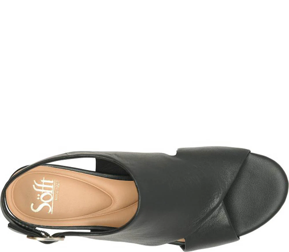 Sofft Liv Criss-Cross Leather Sandals - Image 6