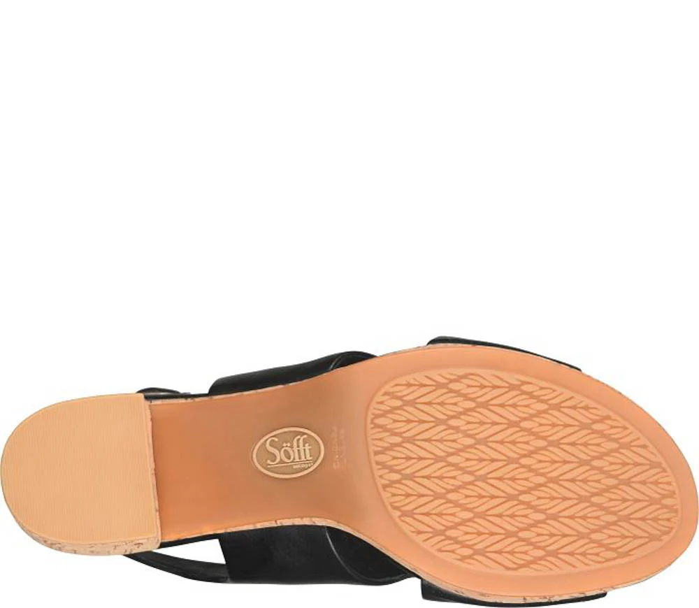 Sofft Liv Criss-Cross Leather Sandals - Image 8