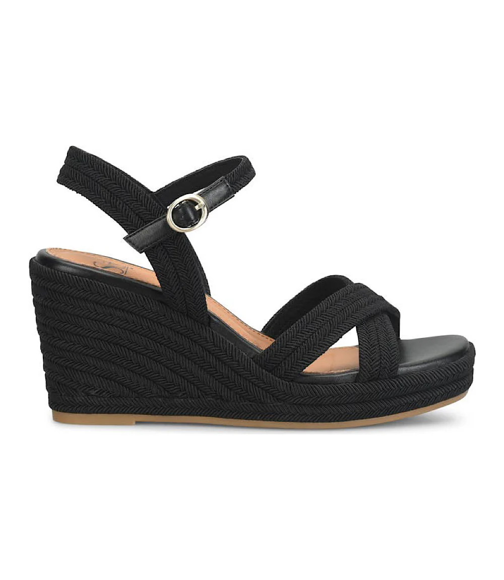 Sofft Newbury Espadrille Wedge Sandals - Image 4