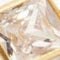 Square Crystal Chain Necklace - Image 3