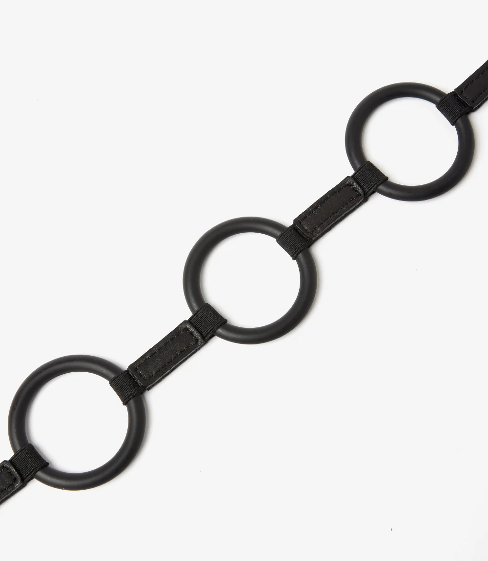 Streets Ahead Leather Ring Belt - Image 3