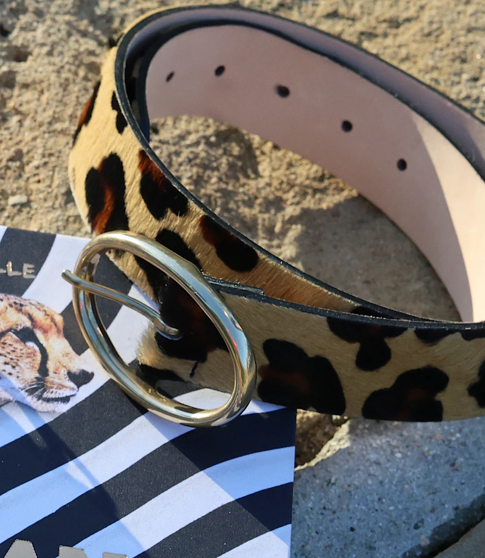 Streets Ahead Leopard Print Belt - Image 6