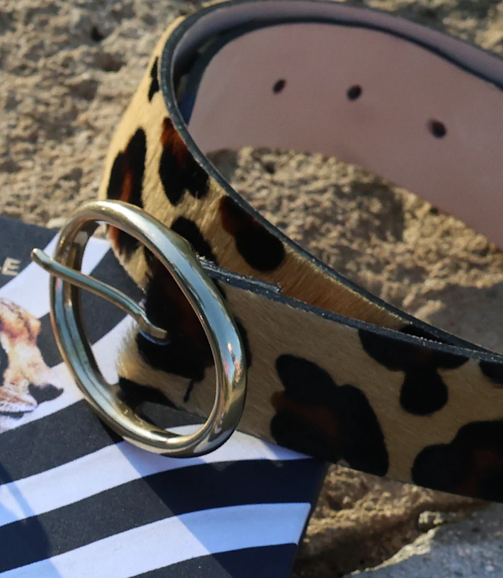 Streets Ahead Leopard Print Belt - Image 8