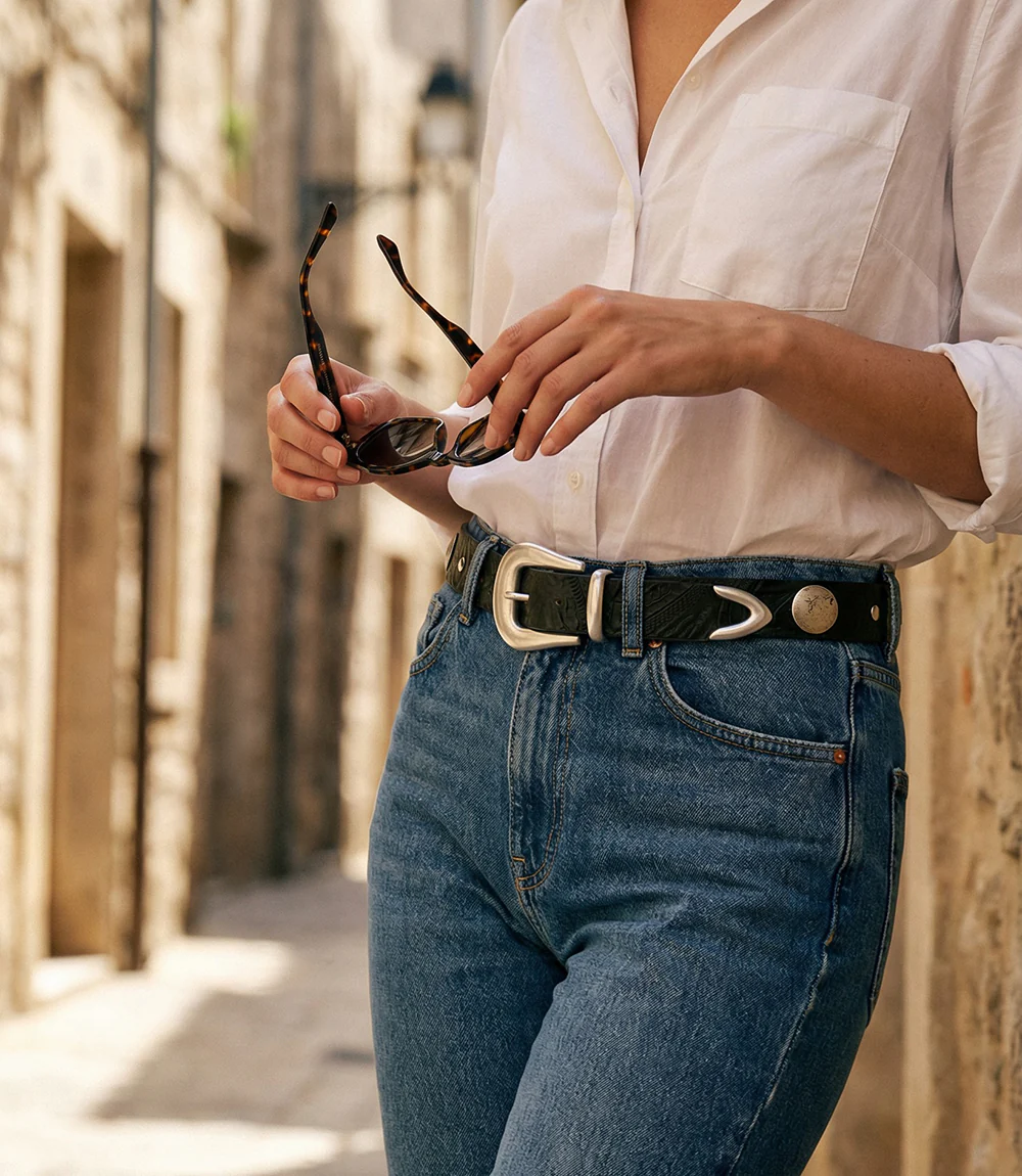 Streets Ahead Western Stud Buckle Belt - Image 7