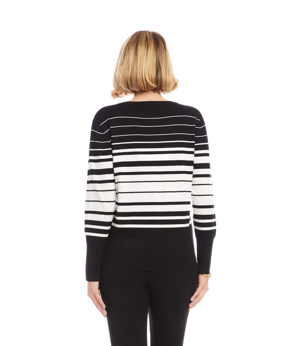 Stripe Cardigan Sweater - Image 5
