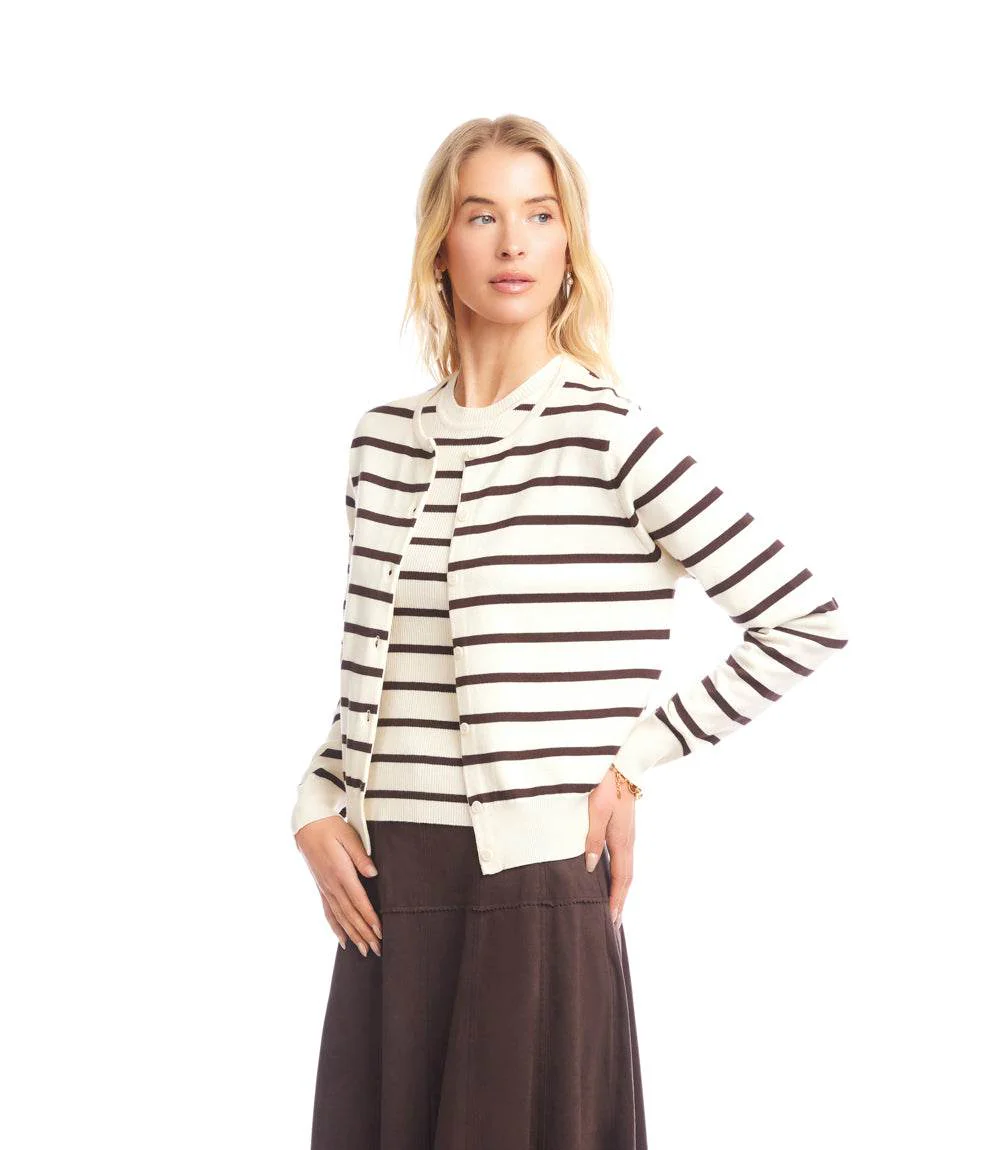 Stripe Cardigan Sweater - Image 5