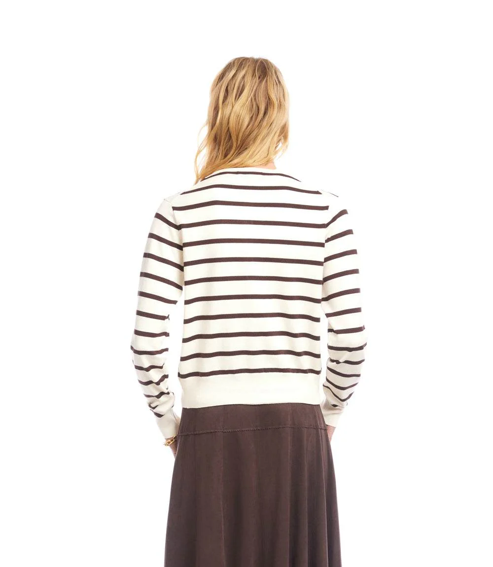 Stripe Cardigan Sweater - Image 6