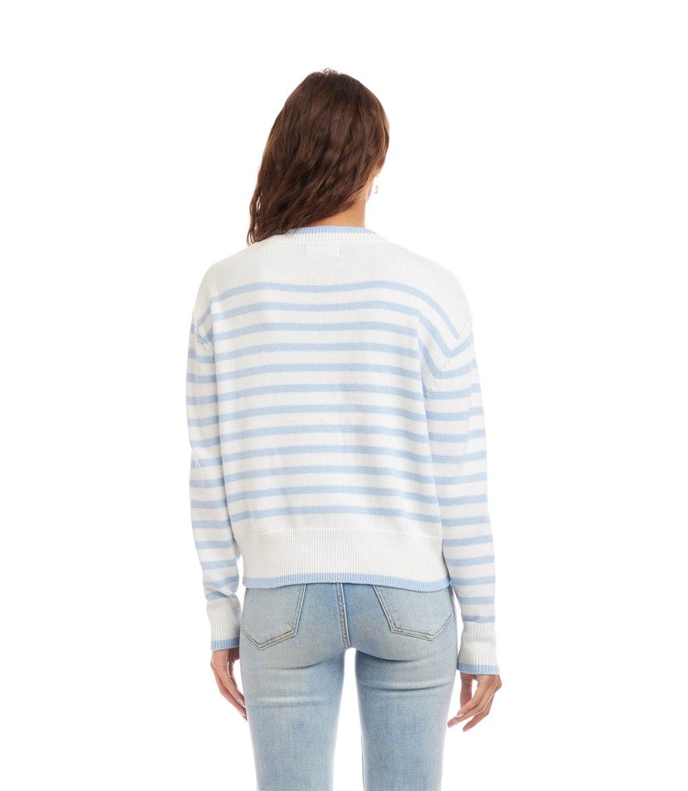 Stripe Cardigan Sweater - Image 5