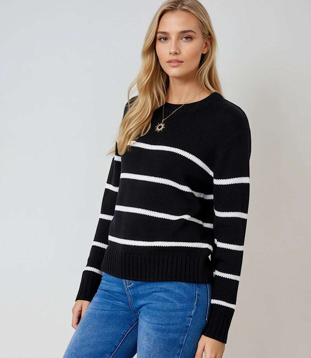 Stripe Crewneck Sweater - Image 10