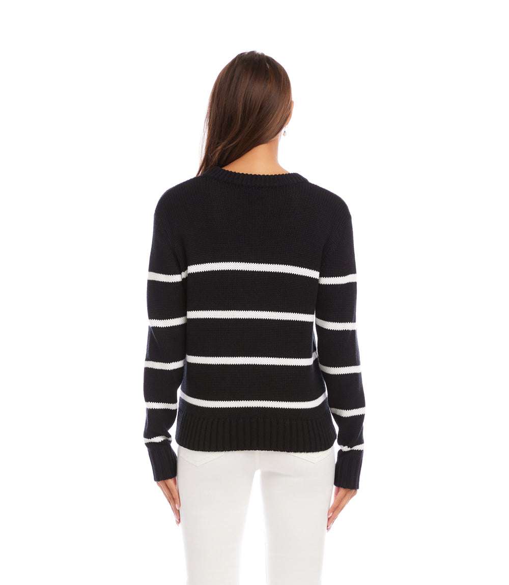 Stripe Crewneck Sweater - Image 6