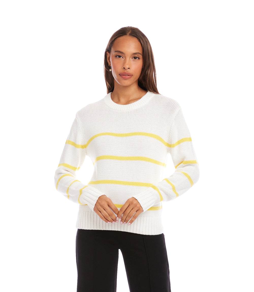 Stripe Crewneck Sweater - Image 3